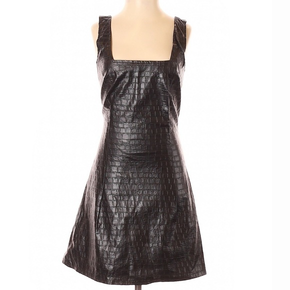 Tripp nyc Dresses & Skirts - 90's Vintage Tripp NYC Black PVC Dress - LIKE NEW